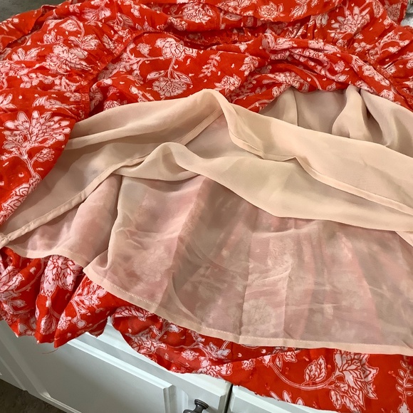 Dex NWT Orange Sun Dress XL - Picture 6 of 8